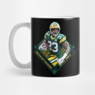 Aaron Jones Diamond Style Mug